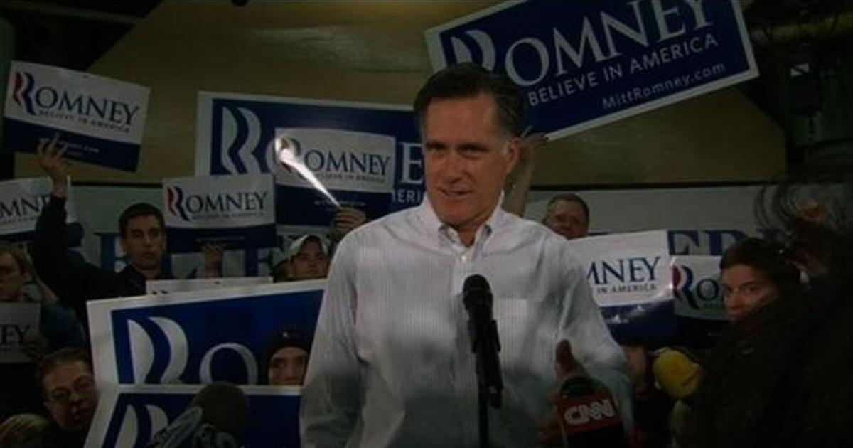 Pbs news hour | romney on defense before new hampshire vote as gop... | season 2012
