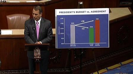 Video thumbnail: PBS NewsHour Bipartisan Budget Deal Clears Congress; House Takes Up...