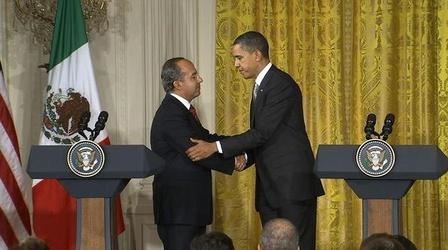 Video thumbnail: PBS NewsHour As Drug War Rages, What Could Obama, Calderon Do...