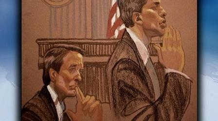 Video thumbnail: PBS NewsHour John Edwards Trial Expected to Set Precedents