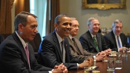 Video thumbnail: PBS NewsHour As Clock Ticks, a 'Big' Deal on Deficit Remains Elusive