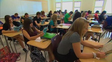 Video thumbnail: PBS NewsHour 'Education is Key,' Former Dropout Tells Norfolk Teens