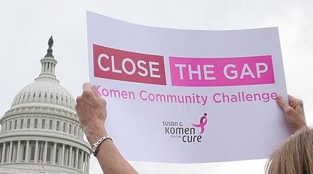 Video thumbnail: PBS NewsHour What's Behind Komen Charity's Split From Planned Parenthood?