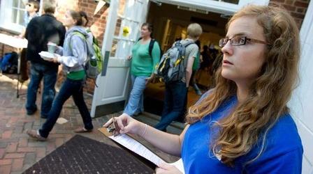 Video thumbnail: PBS NewsHour Will Youth Turn Out to Vote in 2012?