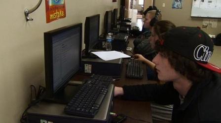 Video thumbnail: PBS NewsHour In Indiana School District, Dropouts Have Tech Alternative