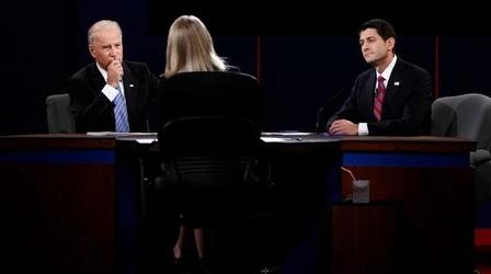 Video thumbnail: PBS NewsHour Both Campaigns Claim Victory After Spirited VP Debate