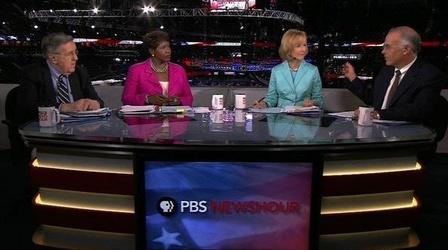 Video thumbnail: PBS NewsHour Shields and Brooks on Gov. Christie, Ryan's Earnestness
