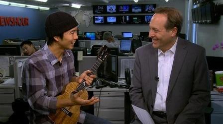 Video thumbnail: PBS NewsHour Shimabukuro Leading a Ukulele Renaissance