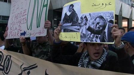 Video thumbnail: PBS NewsHour New Morocco Constitution, Election Meant to Avoid Arab...