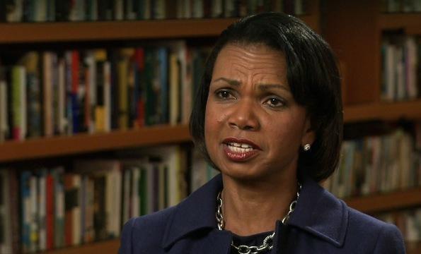 Rice on Bush Years: 'We Were Under a lot of Stress and...