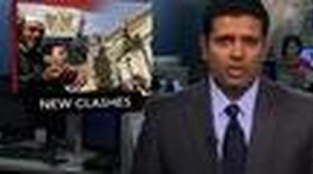 Video thumbnail: PBS NewsHour News Wrap: Opponents Clash in Alexandria