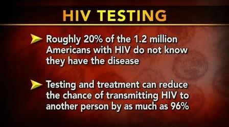 Video thumbnail: PBS NewsHour At-Home Testing for HIV Virus May Save Lives