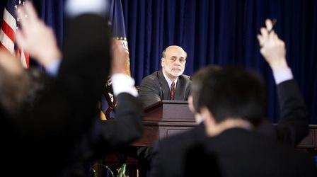 Video thumbnail: PBS NewsHour Bernanke Spotlights Political, Economic Challenges in...