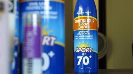 Video thumbnail: PBS NewsHour New FDA Guidelines Help Consumers Spot Sunscreen...