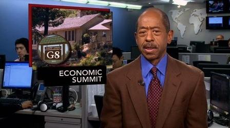 Video thumbnail: PBS NewsHour News Wrap: Greece Uncertainty Tops Agenda at G-8 Summit