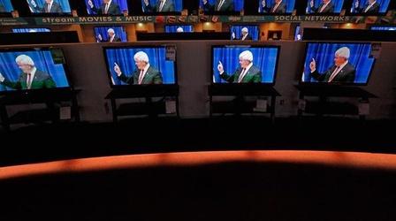 Video thumbnail: PBS NewsHour In Iowa Ads, Candidates Stay Mostly Positive as Super...