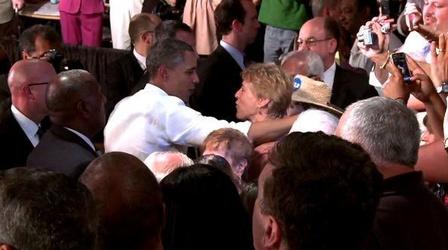 Video thumbnail: PBS NewsHour Obama Campaign Faces Challenges in Wooing Florida Voters