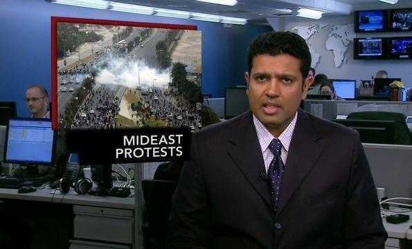 News Wrap: Police in Yemen Raid Protesters' Camps,...