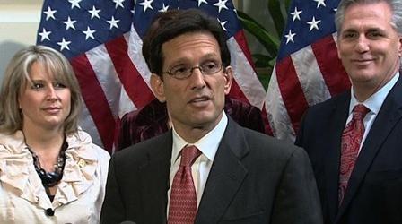 Video thumbnail: PBS NewsHour Obama, Senate Democrats Balk at House GOP's Version of...