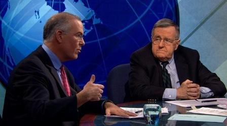 Video thumbnail: PBS NewsHour Shields, Brooks on Americans' Pessimism, Cain's Candidacy