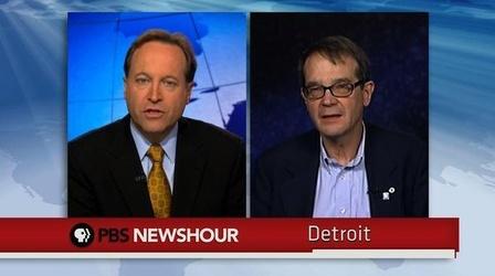 Video thumbnail: PBS NewsHour UAW President Bob King on New Contracts: Top Priority Was...