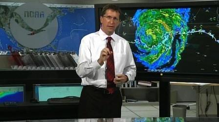 Video thumbnail: PBS NewsHour Isaac Downgraded, Still Batters Gulf with Wind and Downpours