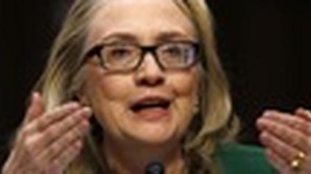 Video thumbnail: PBS NewsHour Secretary of State Clinton Claims Fault for Benghazi Attack