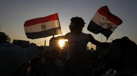 Video thumbnail: PBS NewsHour In Egypt, a Volatile Reaction to Mubarak's Sentence
