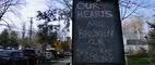 Memorials, Flags at Half-Staff Mark Mourning in Newtown