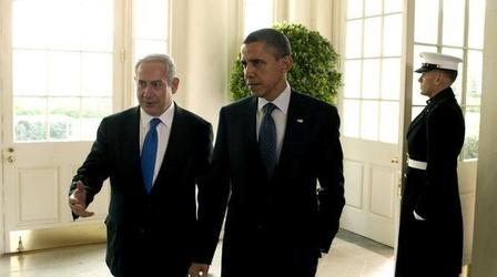 Video thumbnail: PBS NewsHour As U.S., Israel, Talk Iran, Are 'All Options on the Table?'