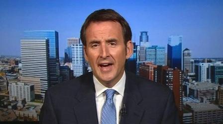 Video thumbnail: PBS NewsHour Pawlenty Outlines Romney's Economic Record, Labor Stance