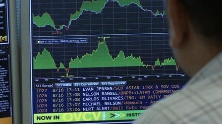 Video thumbnail: PBS NewsHour Major Investor CalPERS Rides out Big Waves in Markets...