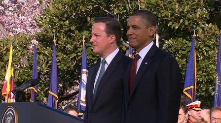Video thumbnail: PBS NewsHour Obama, Cameron Outline Afghanistan Drawdown Plans