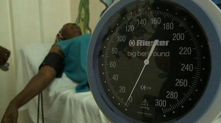 Video thumbnail: PBS NewsHour Obama Pledges More Support for HIV Treatment