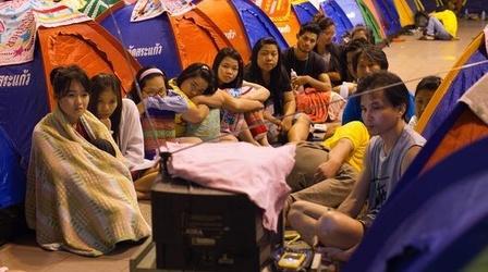 Video thumbnail: PBS NewsHour Bangkok Becomes 'Sandbag City' as Residents Brace for Floods