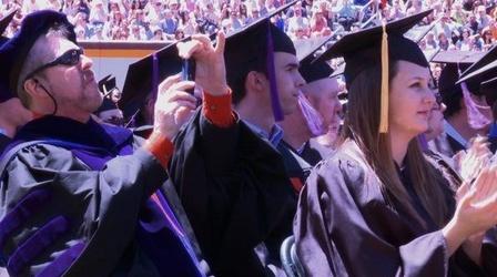 Video thumbnail: PBS NewsHour Politics Puts on Its Cap and Gown