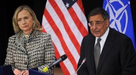 Video thumbnail: PBS NewsHour Troop Photos With Dead Afghans: How It Affects U.S. Mission