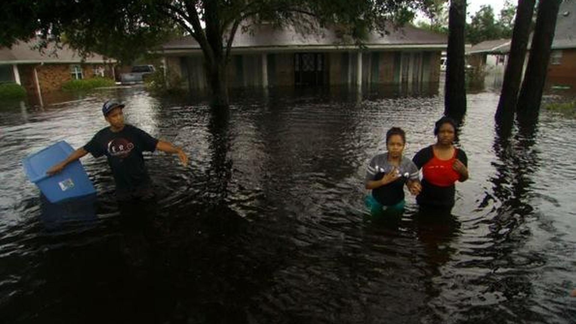 Surveying the Aftermath of Tropical Storm Isaac | PBS NewsHour ...