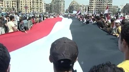 Video thumbnail: PBS NewsHour In Egypt, Revolution Still 'in Progress' as Protesters...