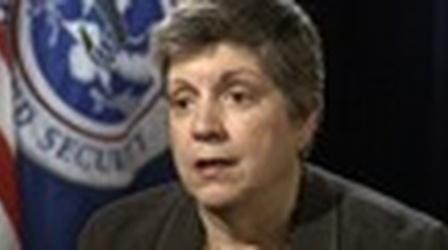 Video thumbnail: PBS NewsHour Examining Cyber Security With Secretary Janet Napolitano