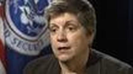 Video thumbnail: PBS NewsHour Examining Cyber Security With Secretary Janet Napolitano