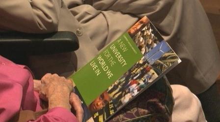 Video thumbnail: PBS NewsHour Calif. University Introduces First U.S. Multi-Faith...