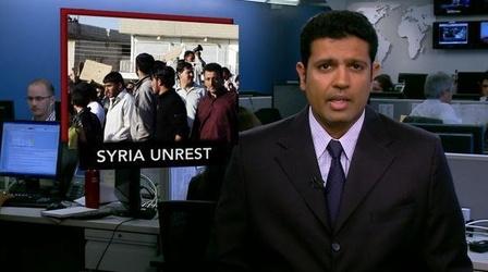 Video thumbnail: PBS NewsHour News Wrap: At Least 7 Killed in Syria as Army Deploys to...