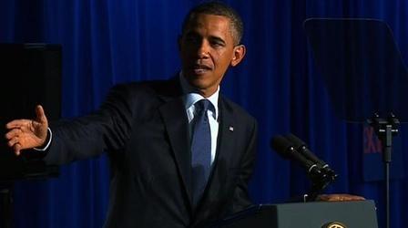 Video thumbnail: PBS NewsHour Obama Pledges to Grow Economy as New Faces Join GOP...