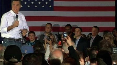 Video thumbnail: PBS NewsHour In Colorado, Romney Ignores Gingrich, Targets Obama