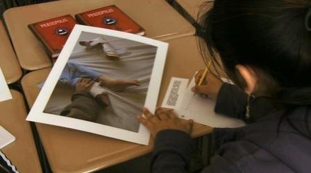 Video thumbnail: PBS NewsHour N.Y. Teacher Takes Students on a Virtual Trip to Learn...