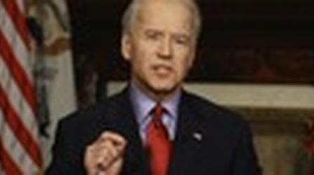 Video thumbnail: PBS NewsHour Vice President Biden Finds New Venue to Talk Up Gun Violence