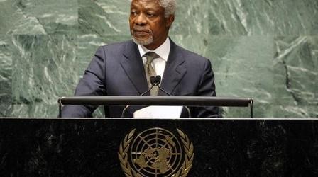 Video thumbnail: PBS NewsHour Is Annan's Peace Plan for Syria at a Dead End?