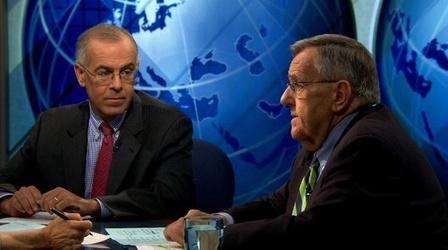 Video thumbnail: PBS NewsHour Shields and Brooks on Economic Forecast, Campaign Ads