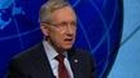 Video thumbnail: PBS NewsHour Sen. Harry Reid: No Vacation for Biden Talks